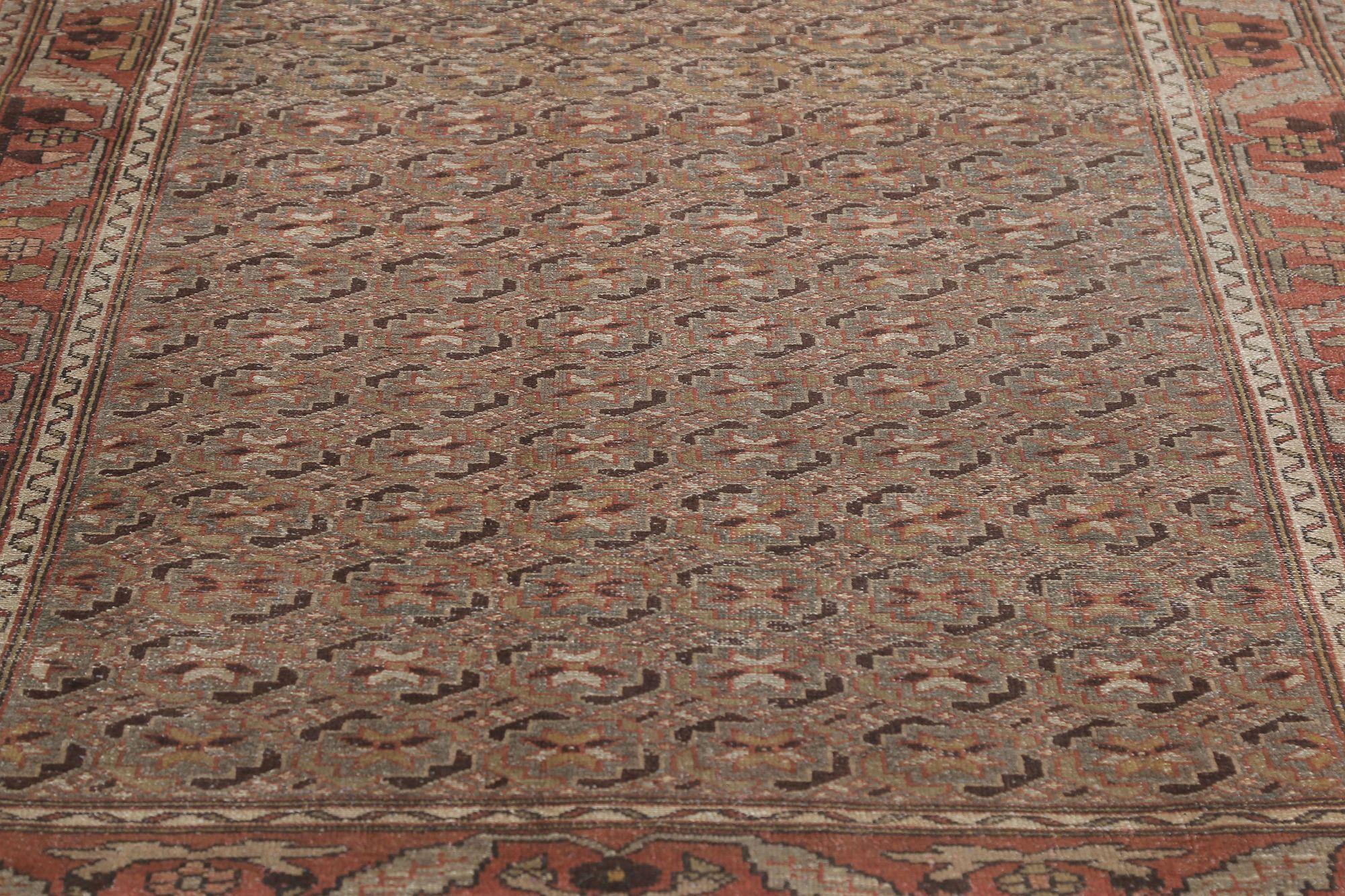 Iracheno Tappeto persiano Malayer Small - Disegno in lana marrone - 96697 in vendita
