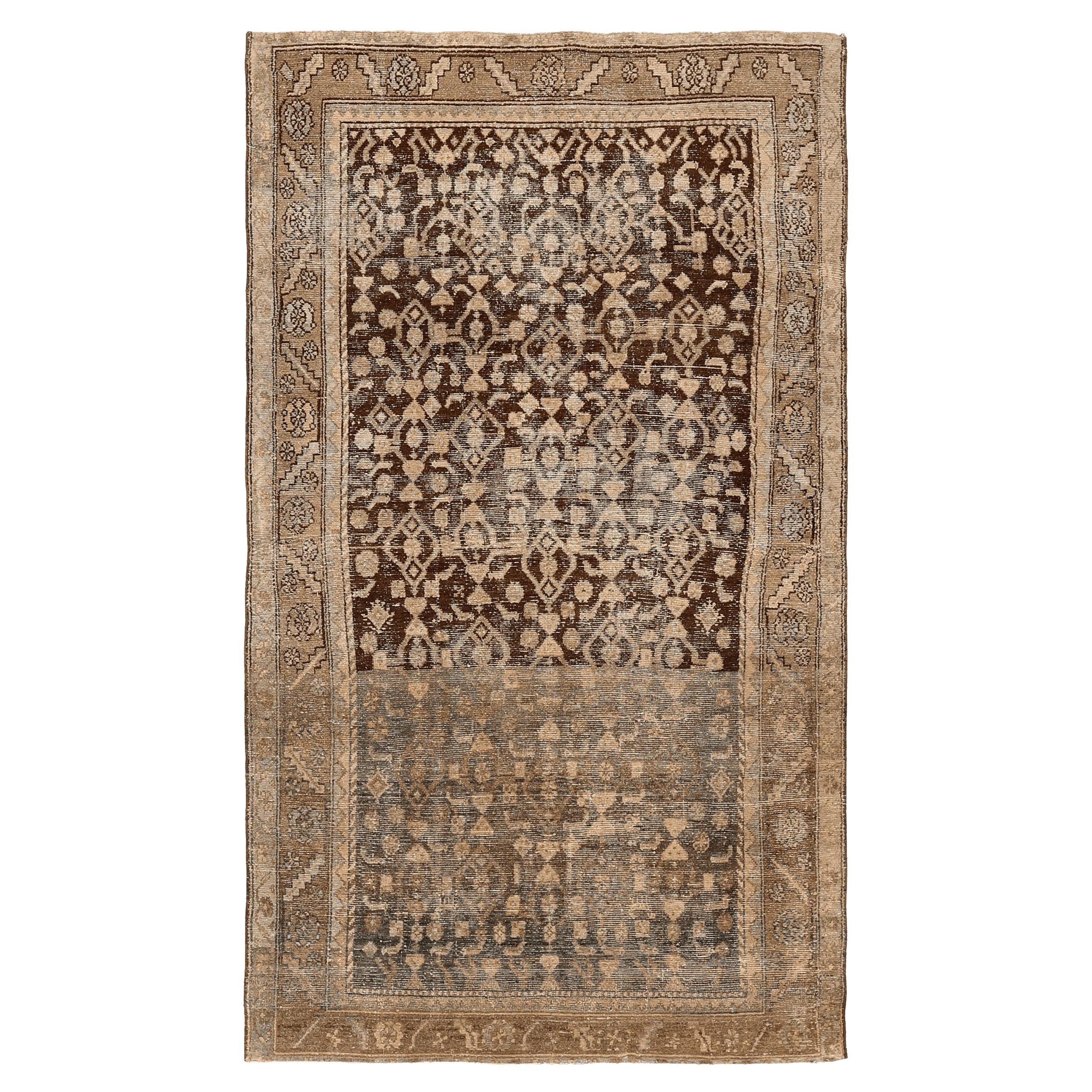 Petit tapis persan Malayer - Laine Brown Design/One - 94585