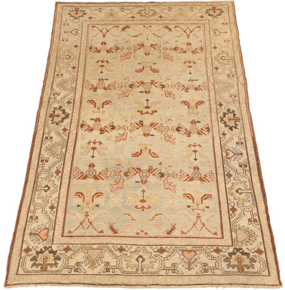 Discover the elegance of Persian Malayer featuring Small Rug in Circa 1880. Designed with Wool and BrownIvoryRed, this exclusive design is perfect for enhancing your space.
