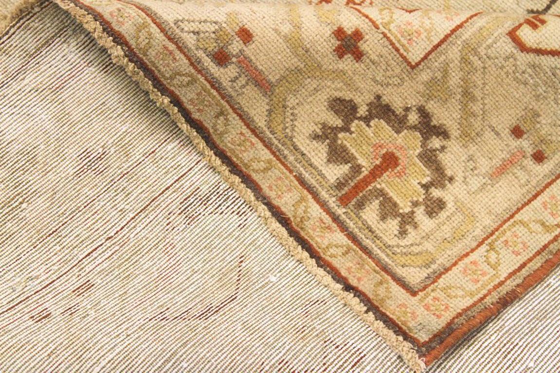 Persischer Malayer Small Teppich - Wolle Braun Elfenbein Rot Design - 75916 im Zustand „Hervorragend“ im Angebot in Dallas, TX