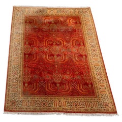 Persian Mamluk Style Carpet, 9' x 6'