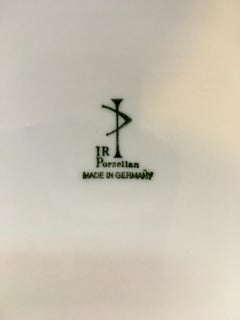 Persian Market Porcelain Covered Serving Dish Portrait Nasr Al Din Shah Qajar