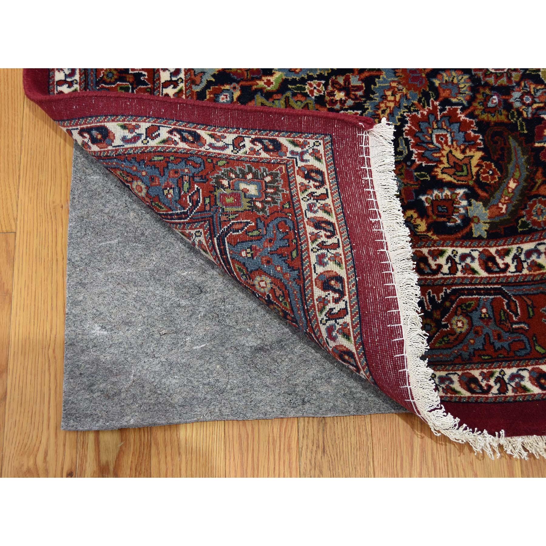 Mid-20th Century Persian Mashad 300 Kpsi High Quality Oversize Hand-Knotted Oriental Rug, 12'0