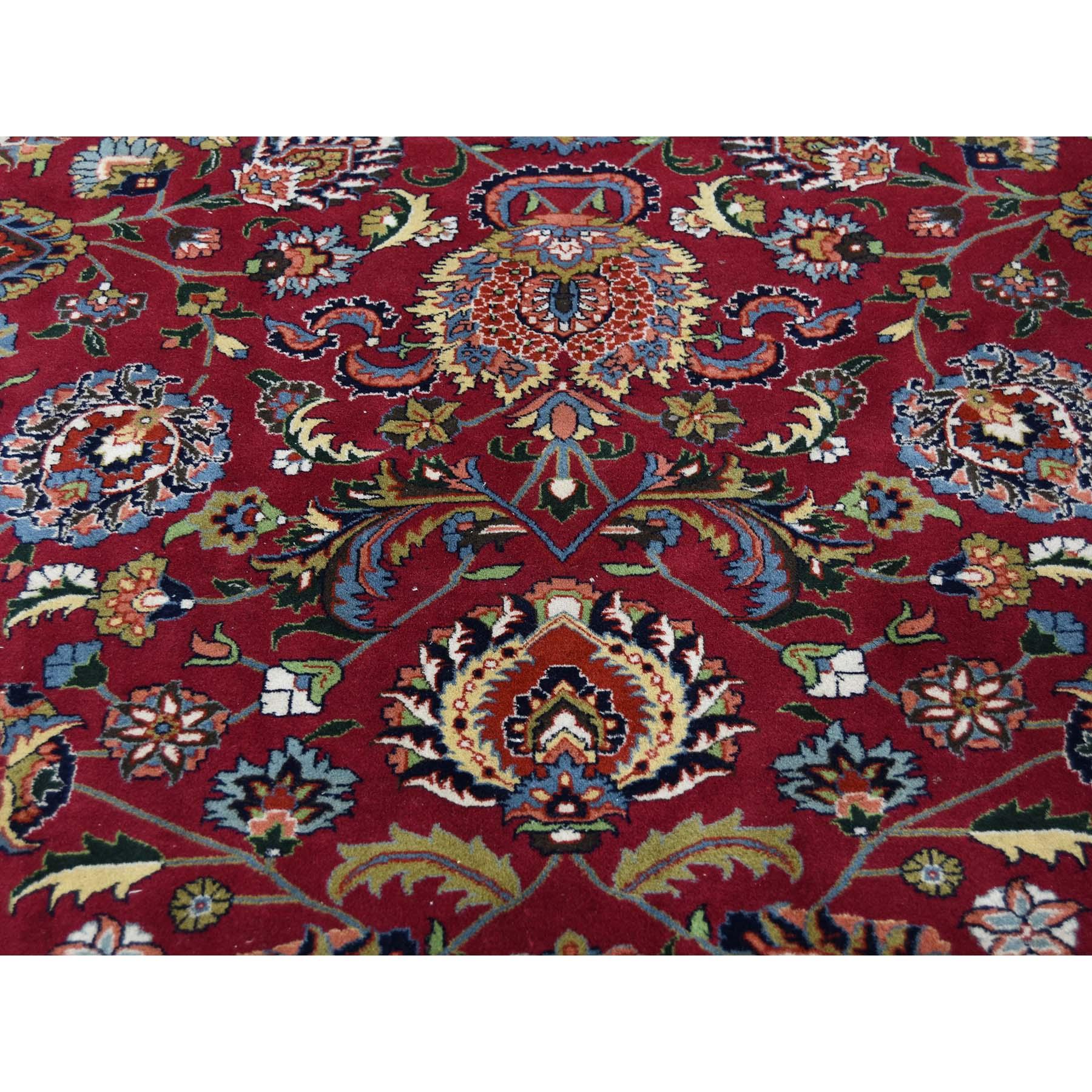 Persian Mashad 300 Kpsi High Quality Oversize Hand-Knotted Oriental Rug, 12'0