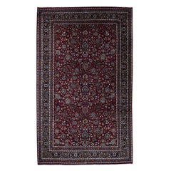 Persian Mashad 300 Kpsi High Quality Oversize Hand Knotted Rug