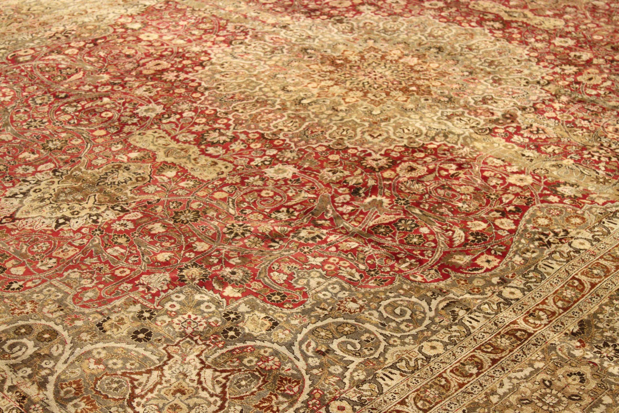 Asiatico Tappeti persiani Mashad Circa 1880 - 53946 in vendita