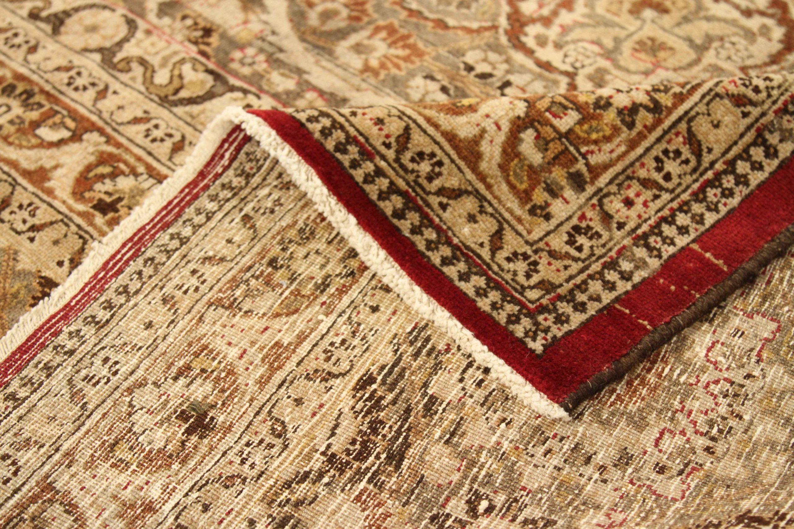 Tappeti persiani Mashad Circa 1880 - 53946 In condizioni ottime in vendita a Dallas, TX