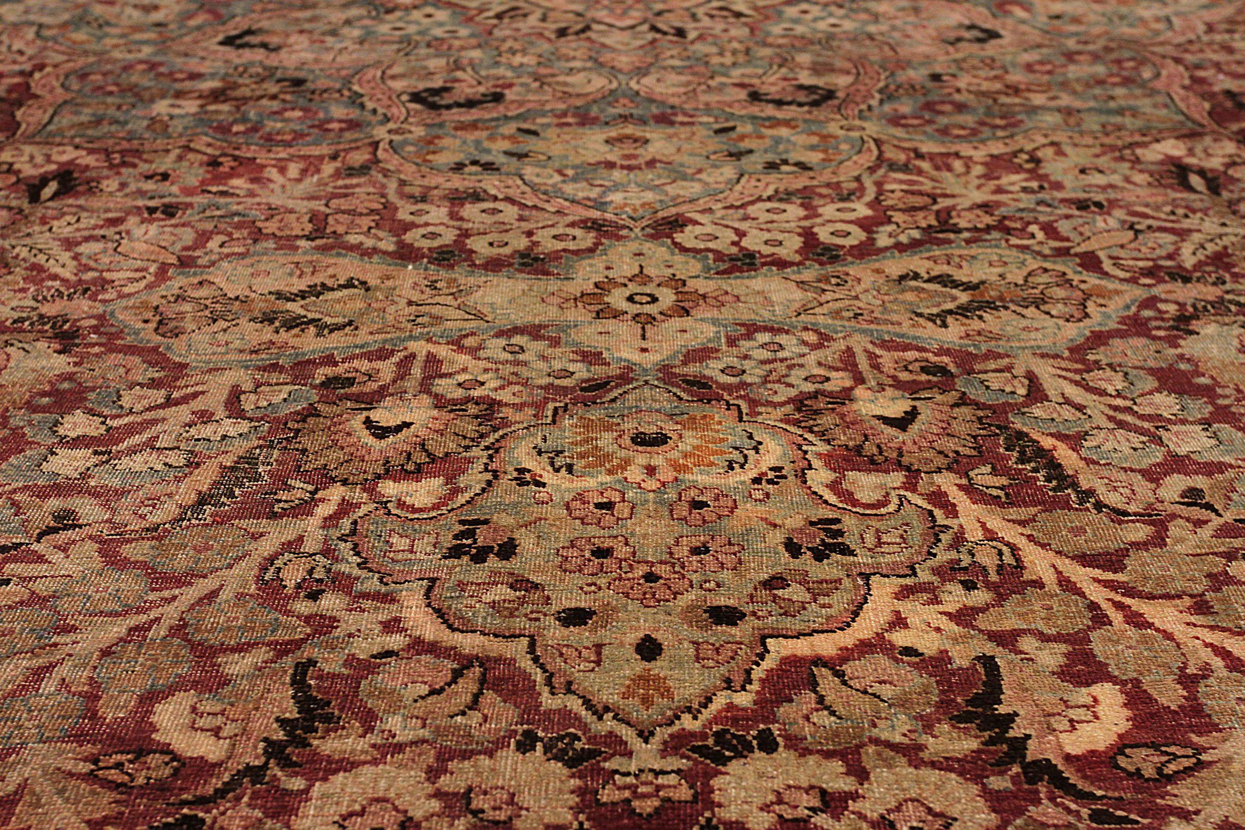 Tappeti persiani Mashad Circa 1880 - 54131 In condizioni ottime in vendita a Dallas, TX