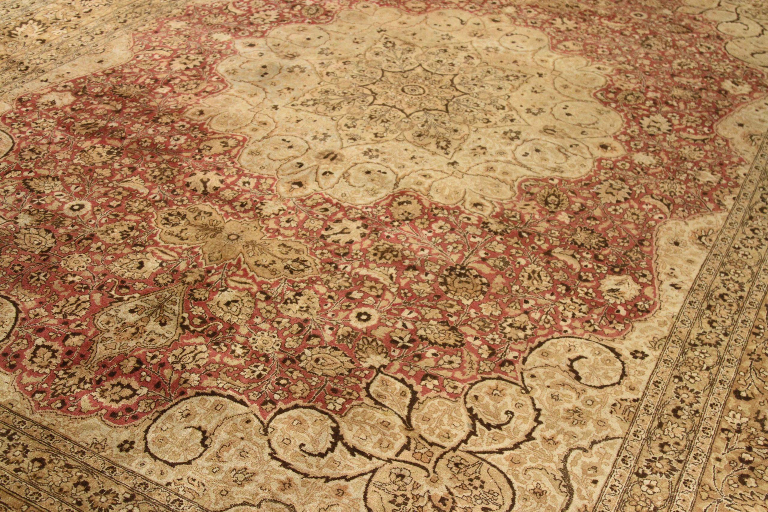 Asian Persian Mashad Area Rugs - 67145 For Sale