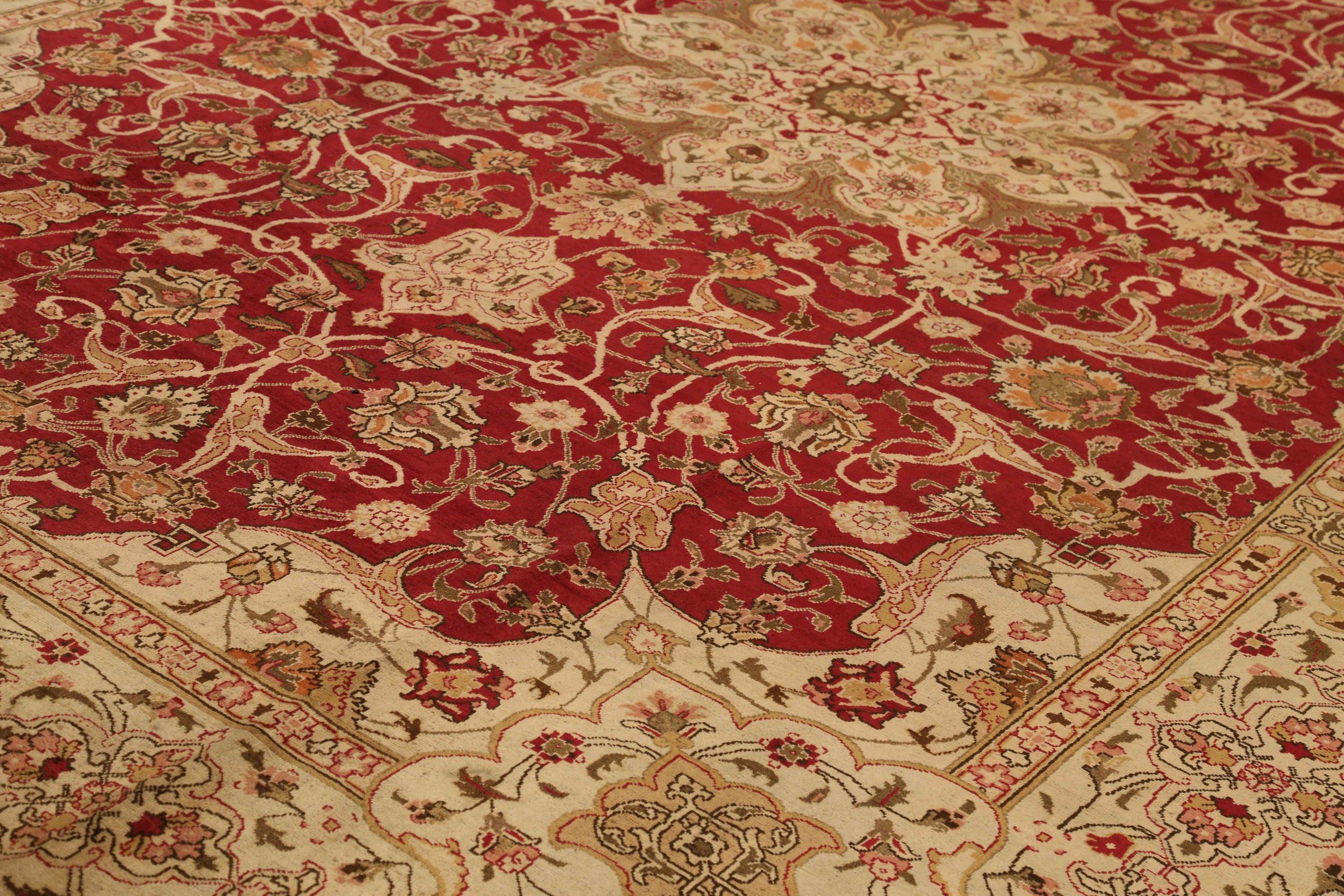 Persische Mashad-Teppiche - 51981 (Asiatisch) im Angebot