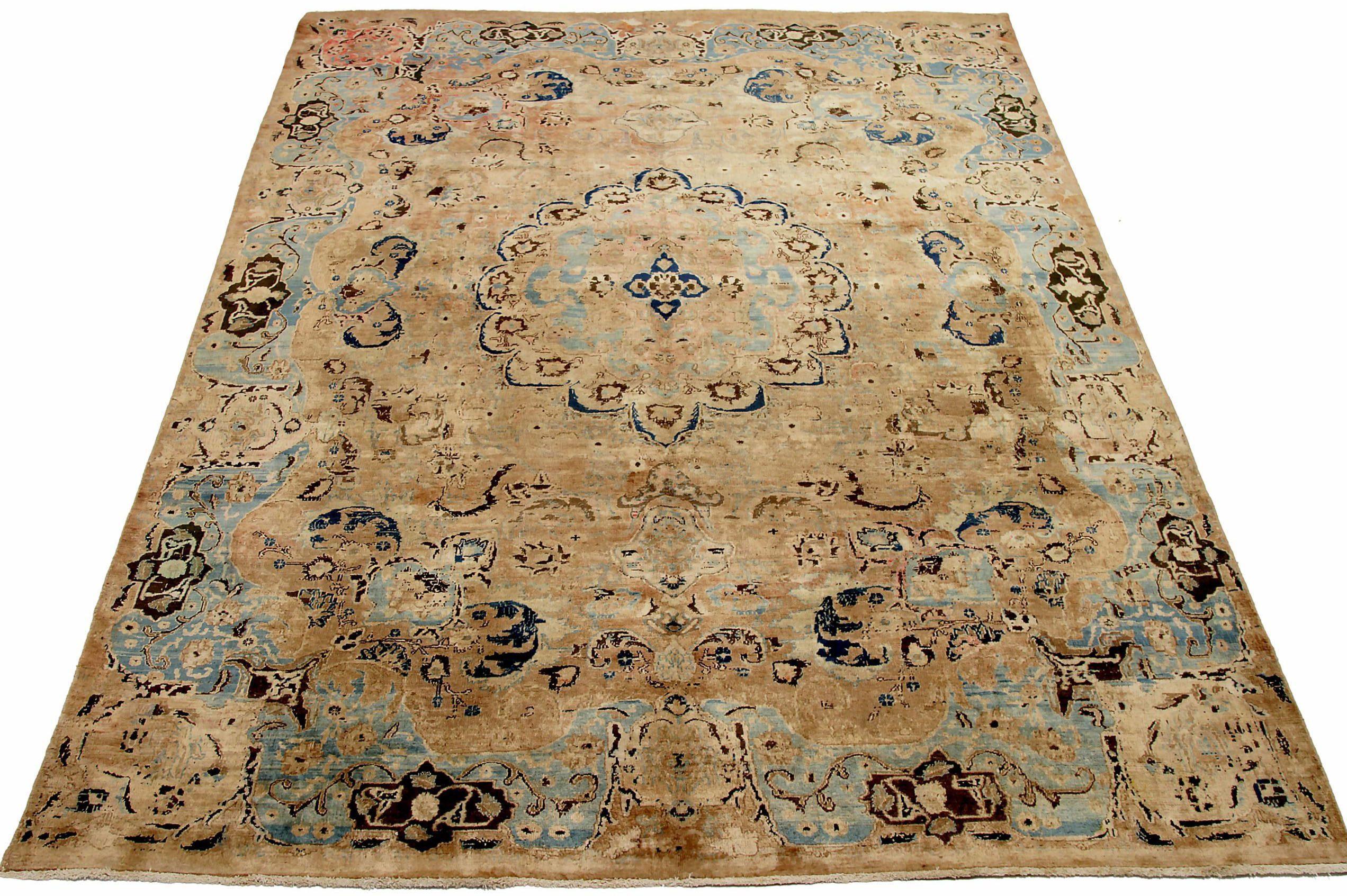 Discover the elegance of Persian Mashad featuring Area Rugs in Circa 1910. Designed with Wool and BlueBrownYellow, this exclusive design is perfect for enhancing your space.