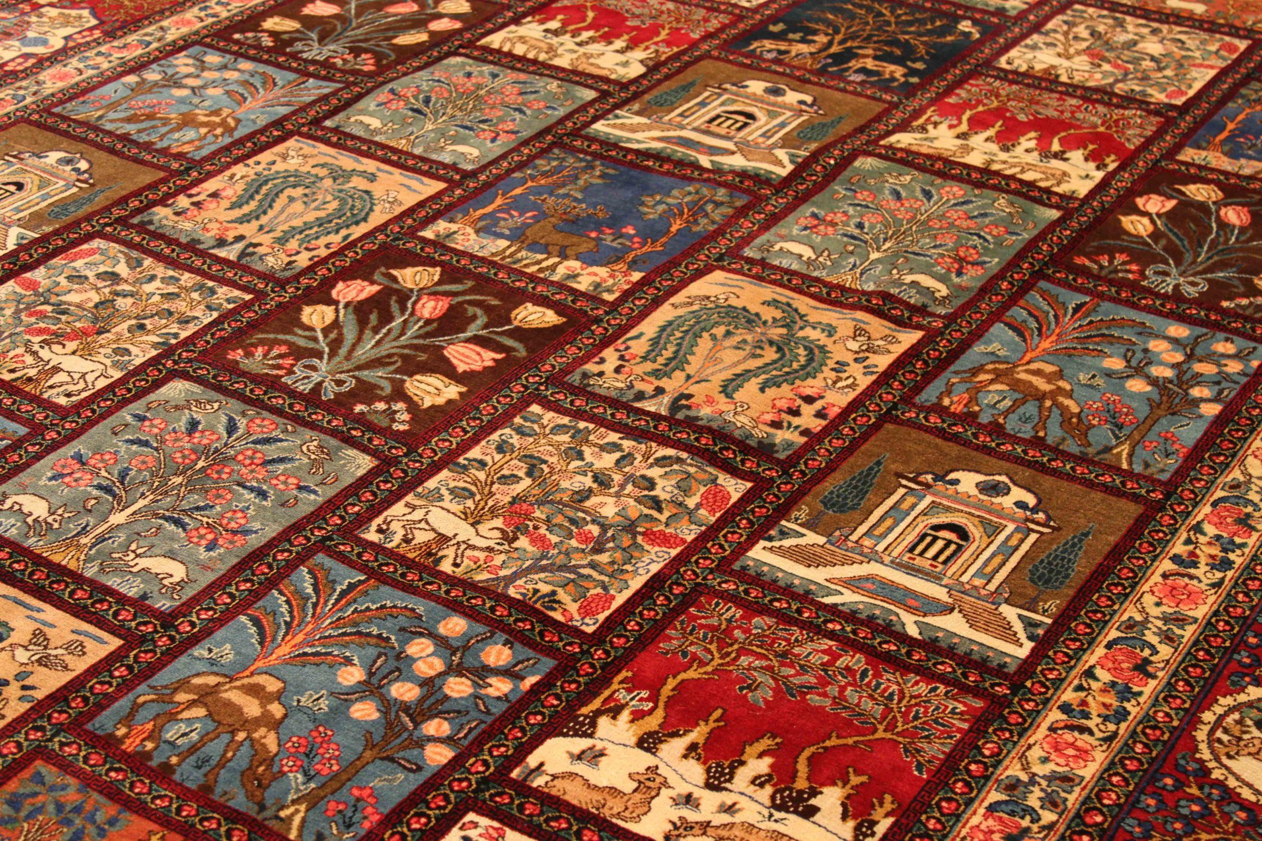 Asian Persian Mashad Circa 1880 - 70207 For Sale
