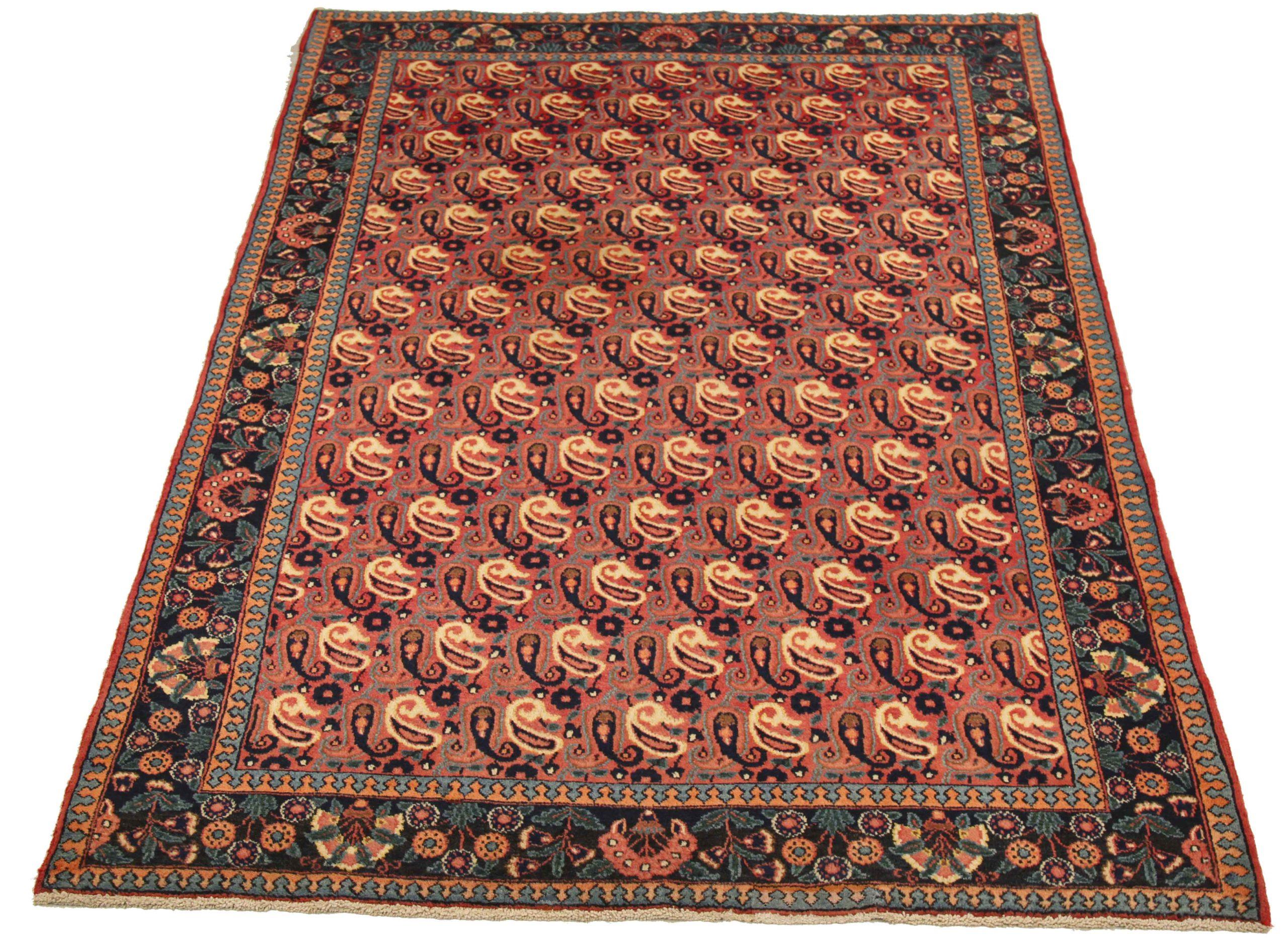 Discover the elegance of Persian Mashad featuring Small Rug in Circa 1880. Designed with Wool and BlueIvoryRed, this exclusive design is perfect for enhancing your space.
