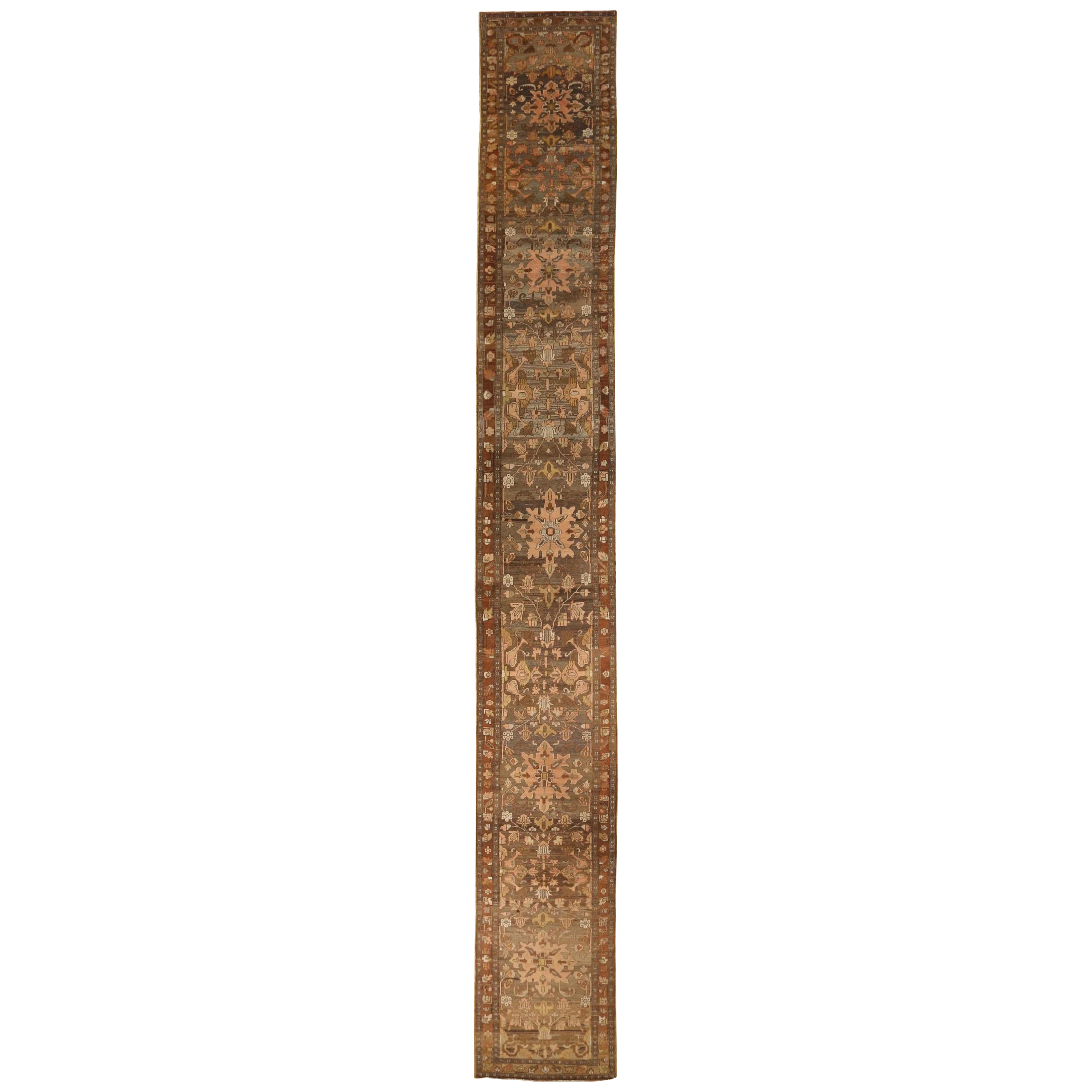 Tapis de course persan Mehraban Rugs Circa 1880 - 52094