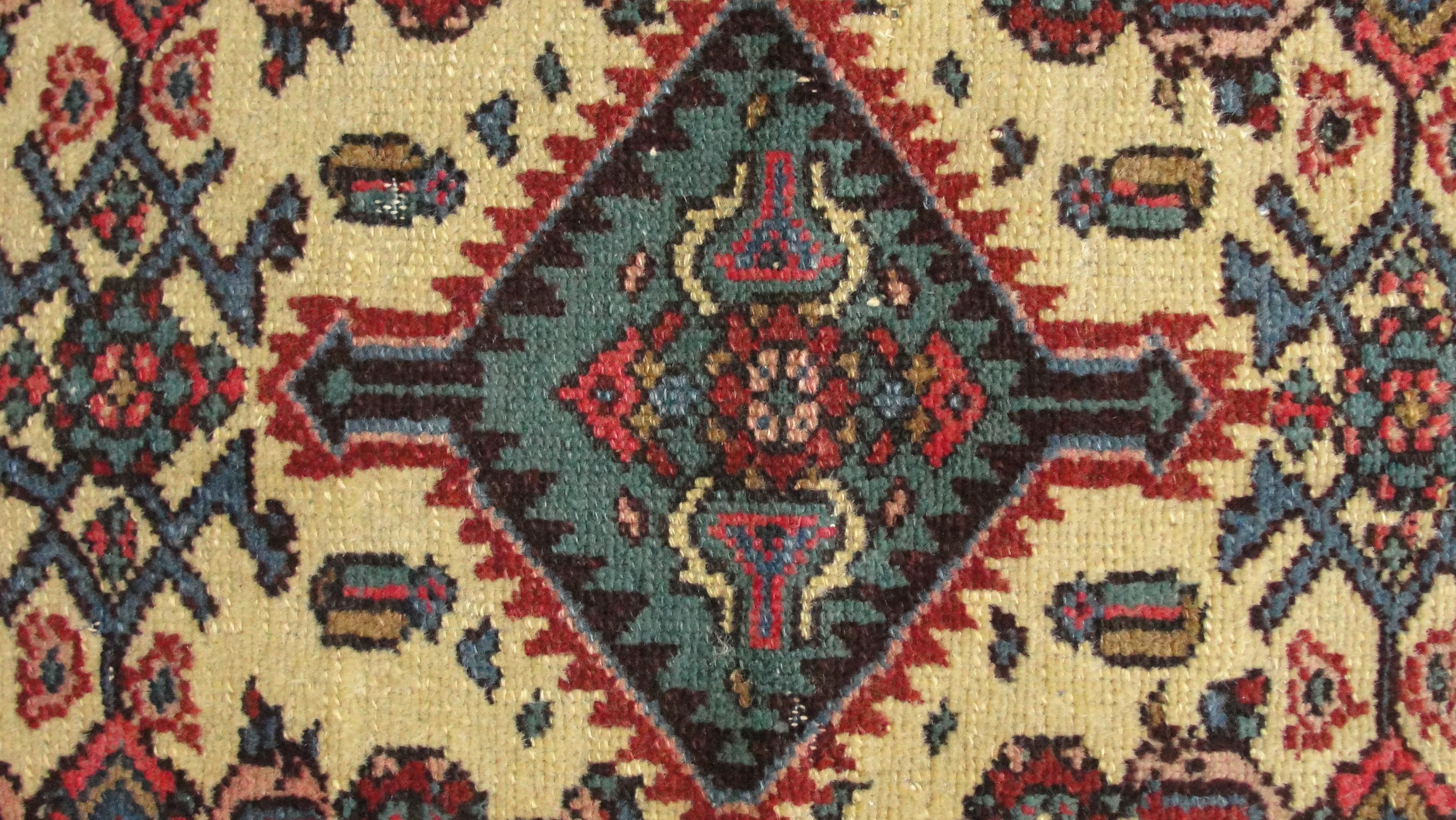 Hand-Knotted Persian Melayer Rug