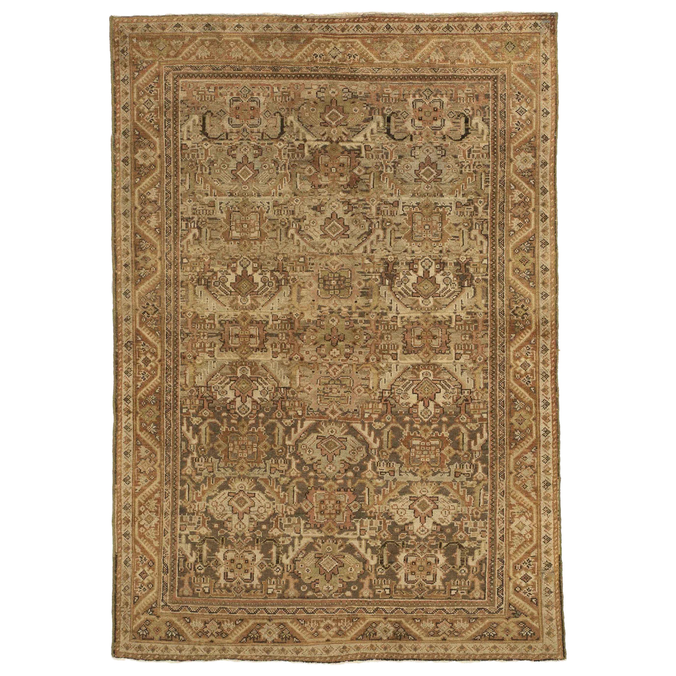 Tapis persan Meshkabad Circa 1880 - 51925
