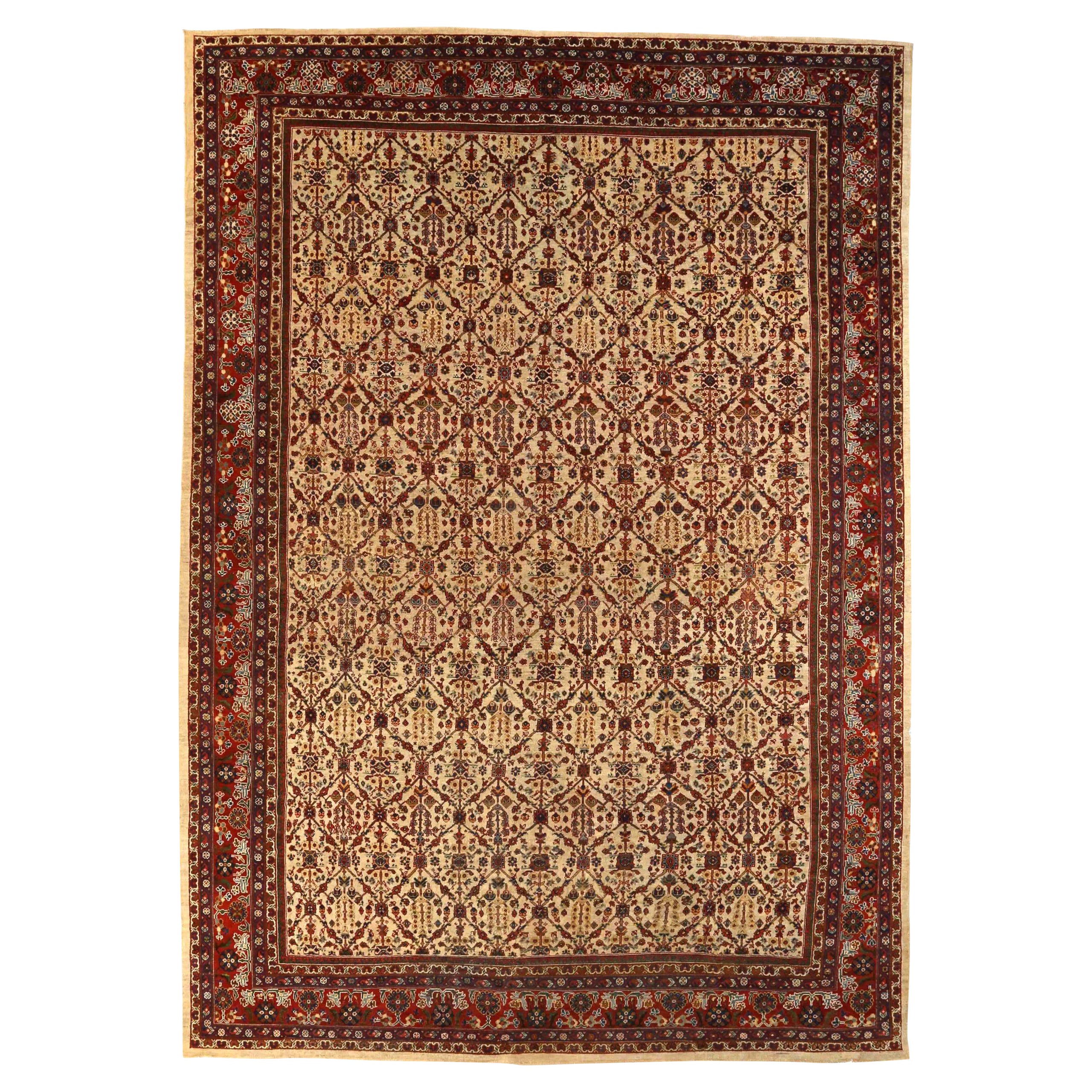 Alfombras persas Meshkabad Circa 1990 - 67863