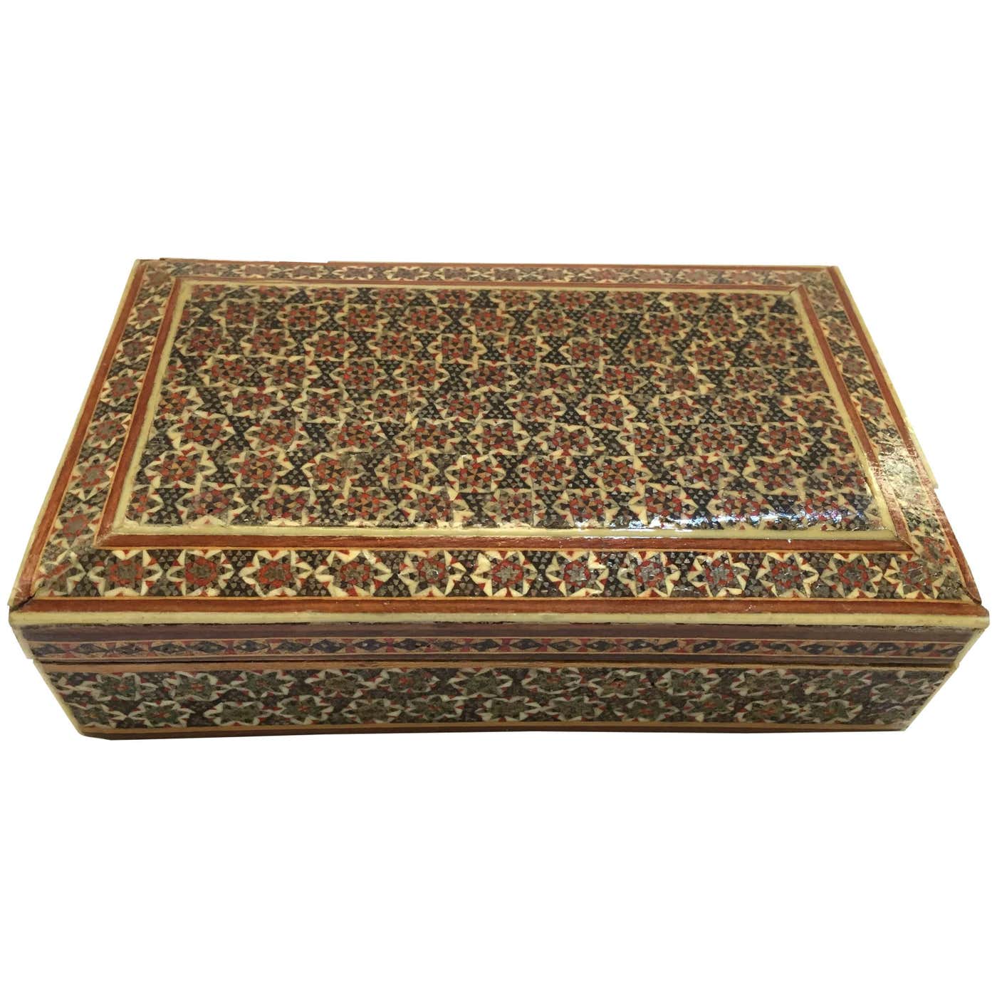 Persian Box Designs Basic Persian Micro Mosaic Box at 1stDibs | persian box