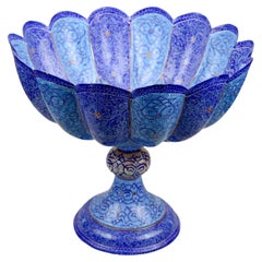 Used Persian Minakari Bowl (Persian: میناکاری)