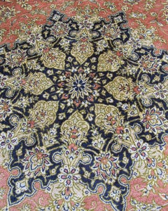 Persian Mohammadi Qum Silk Rug, Late 20th Century