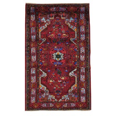 Persian Nahavand Full Pile Hand Knotted Oriental Rug