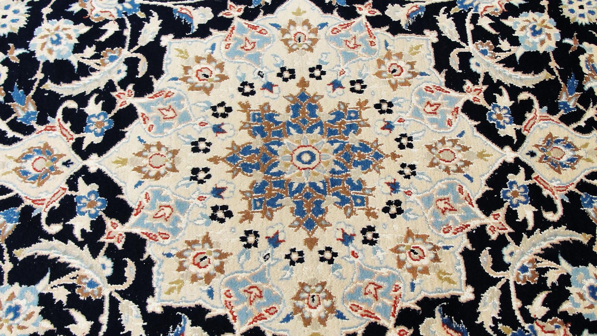 Other Persian Nain Carpet, woo & Silk, 5'2