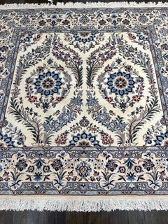 Persian Nain Square Rug