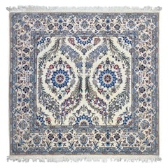 Persian Nain Square Rug