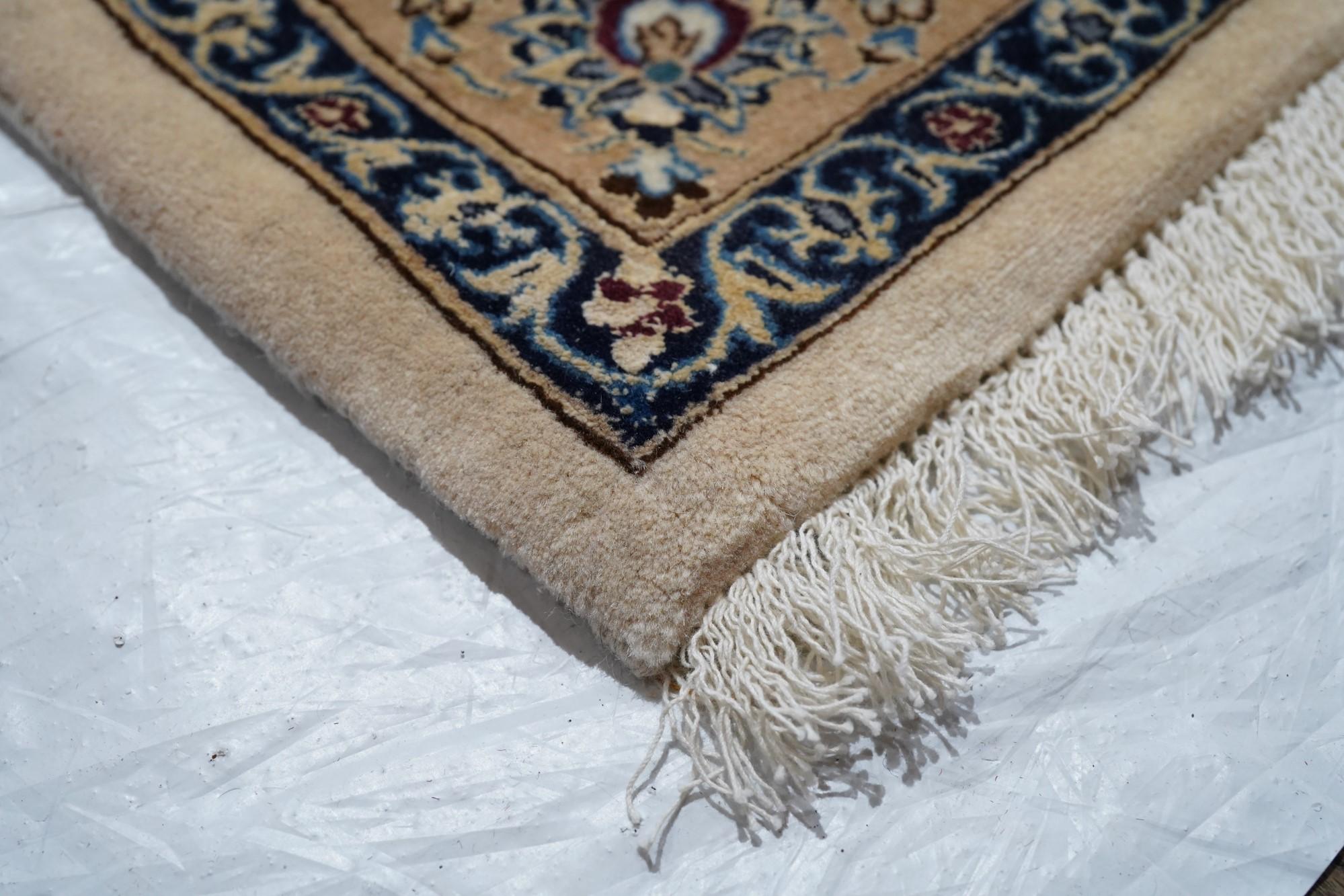 Persian Nain (Wool / Silk) Rug 12'9'' x 19'10'' For Sale 1