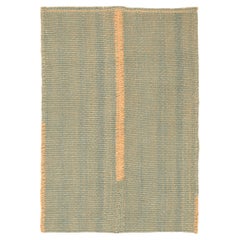 Persian Natural Collection Kleiner Teppich - Wolle Blau Grau Gelb - 93782