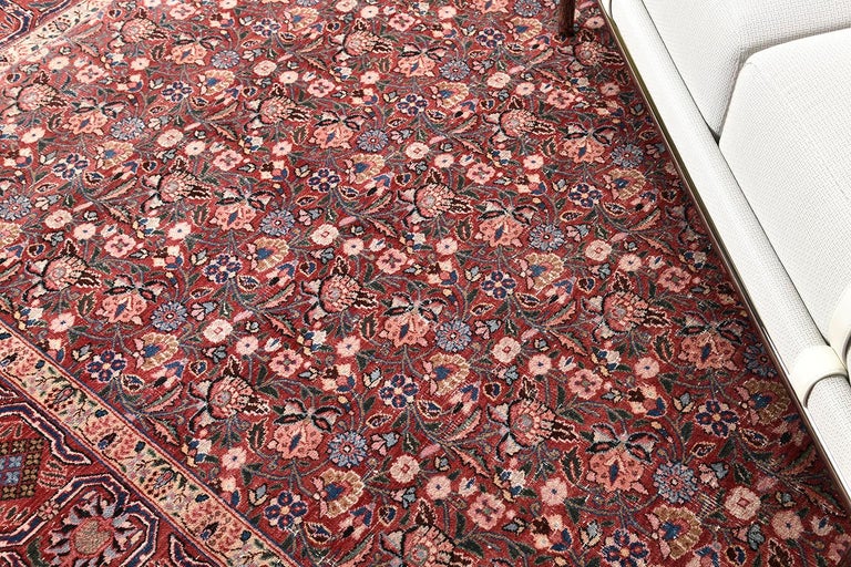 Persian Natural Dye Bidjar Rug For Sale at 1stDibs