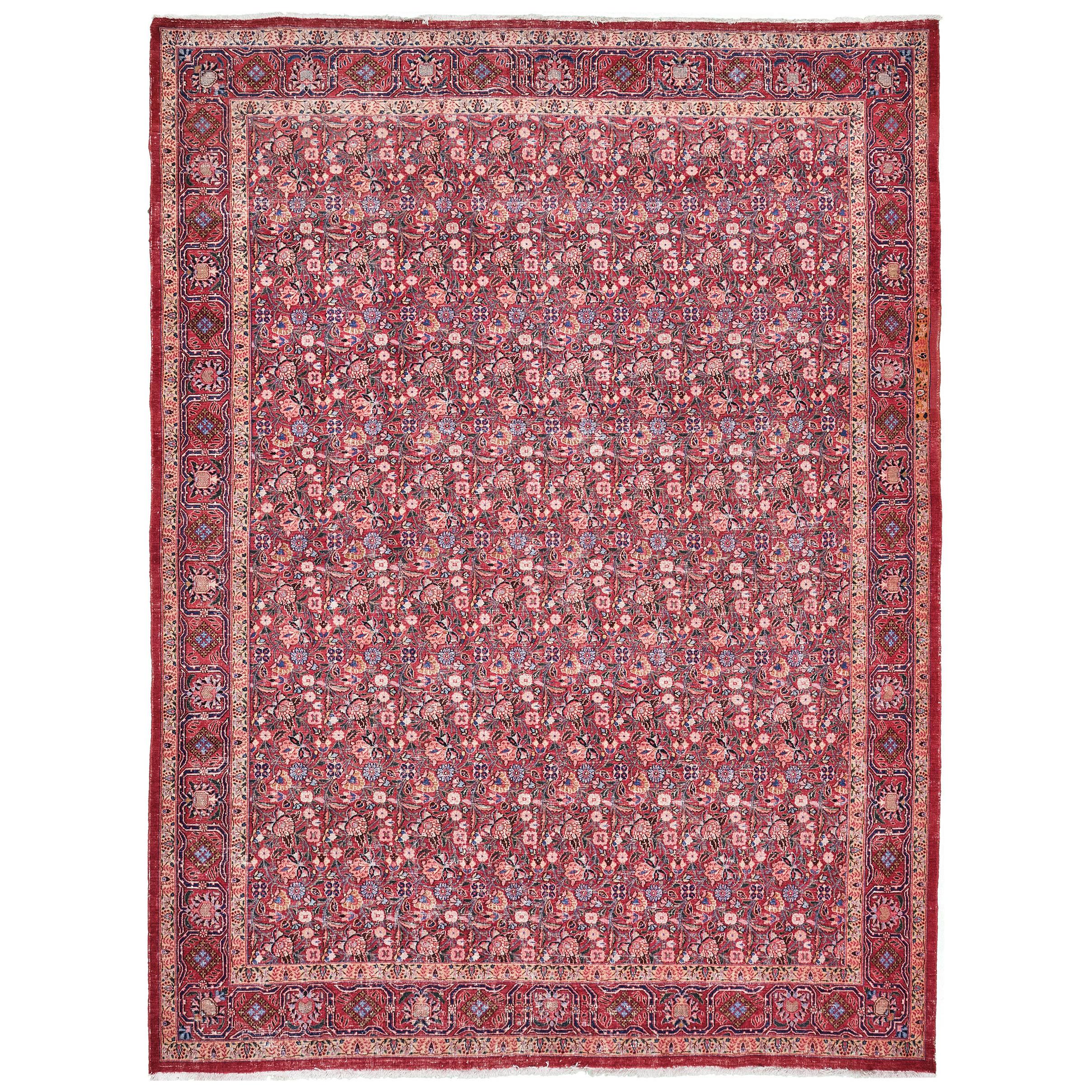 Persian Natural Dye Bidjar Rug