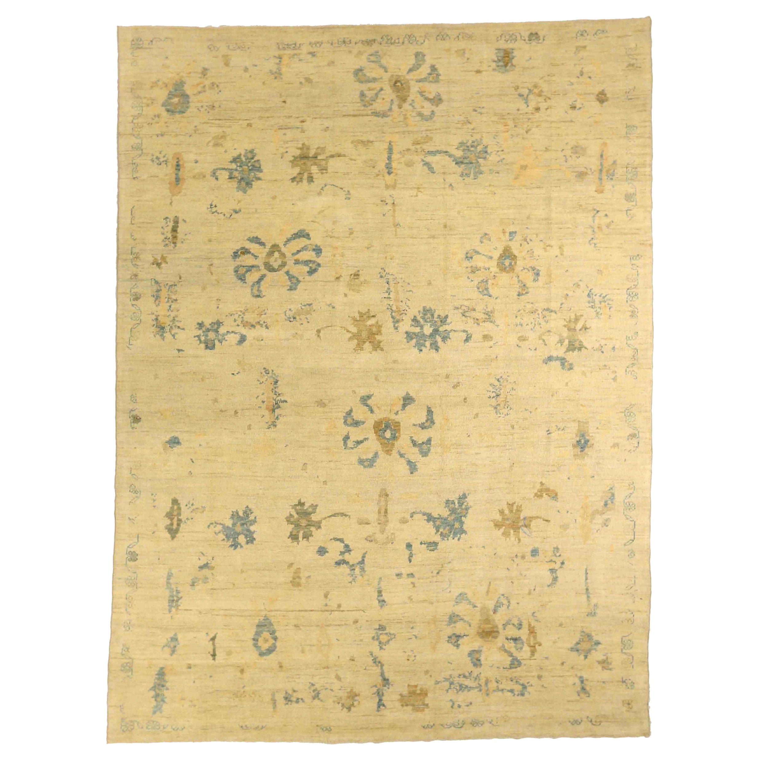 Alfombras Persas Oushak Circa 1990 - 67042 en venta