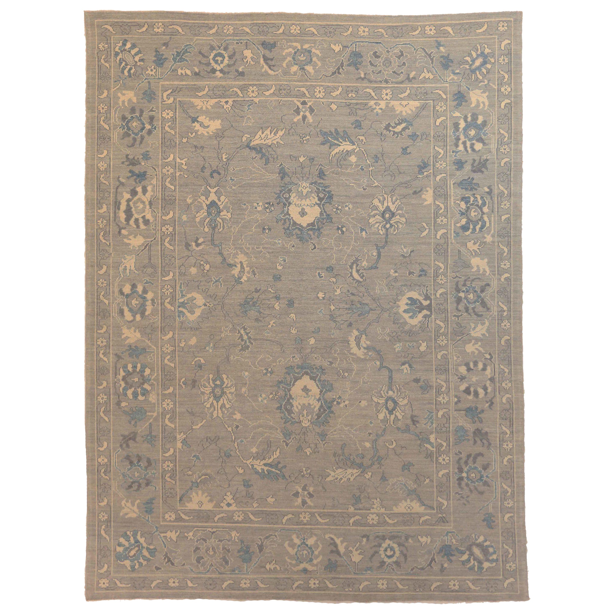 Persian Oushak Area Rugs Circa 1990 - 68042