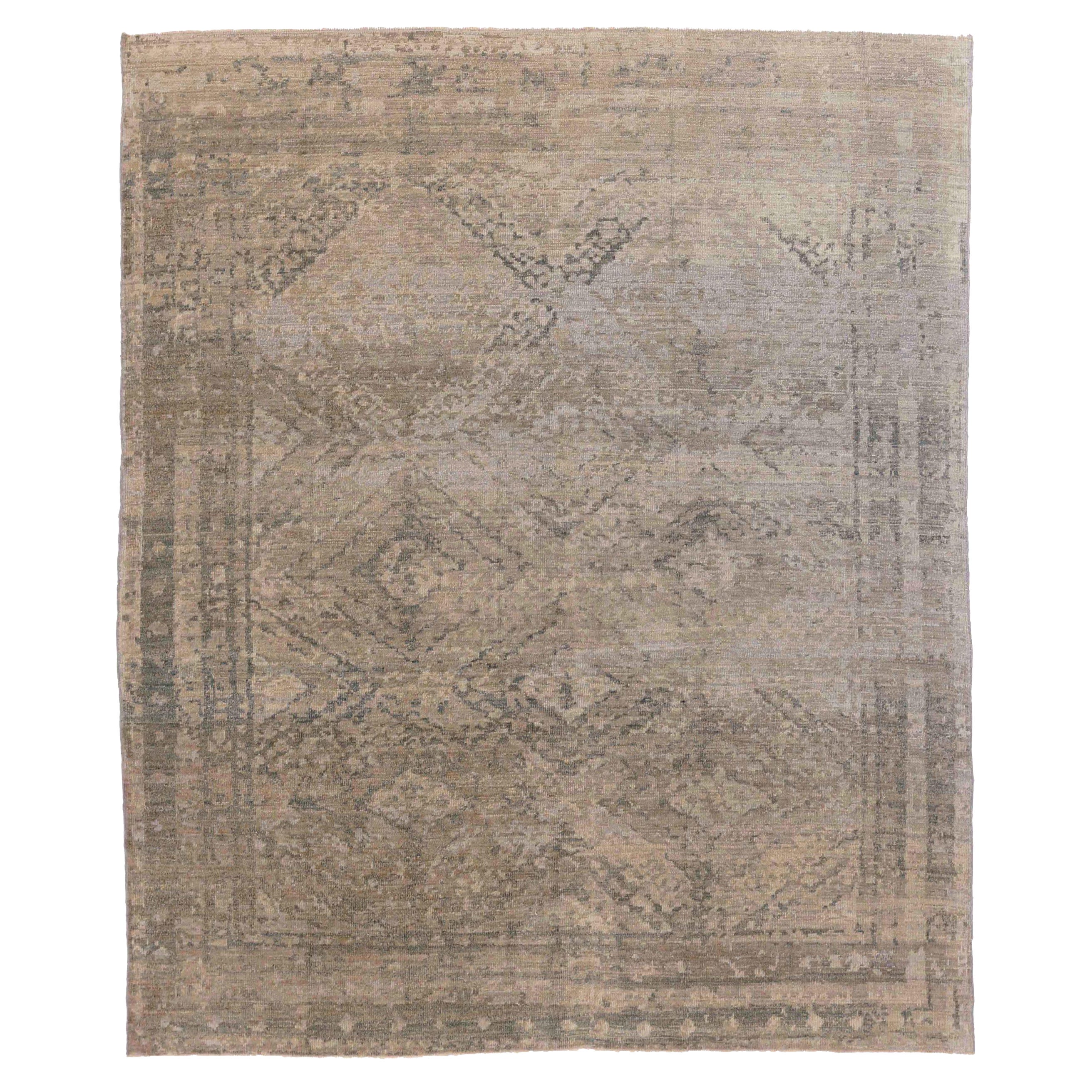 Alfombras Persas Oushak Circa 1990 - 68736 en venta