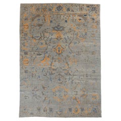 Persian Oushak Area Rugs Circa 1990 - 68975