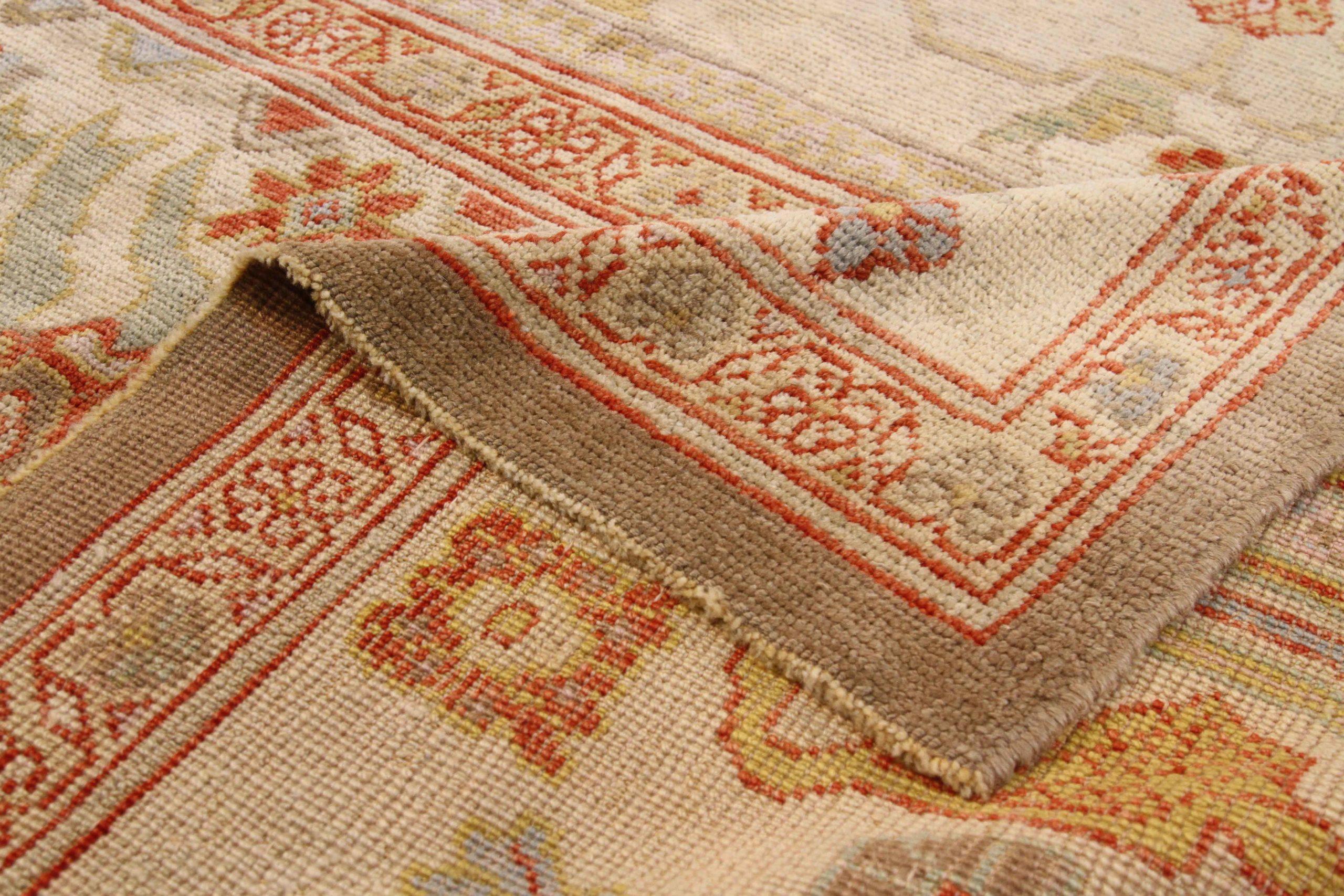 Tappeti persiani Oushak Circa 1990 - 13868 In condizioni ottime in vendita a Dallas, TX