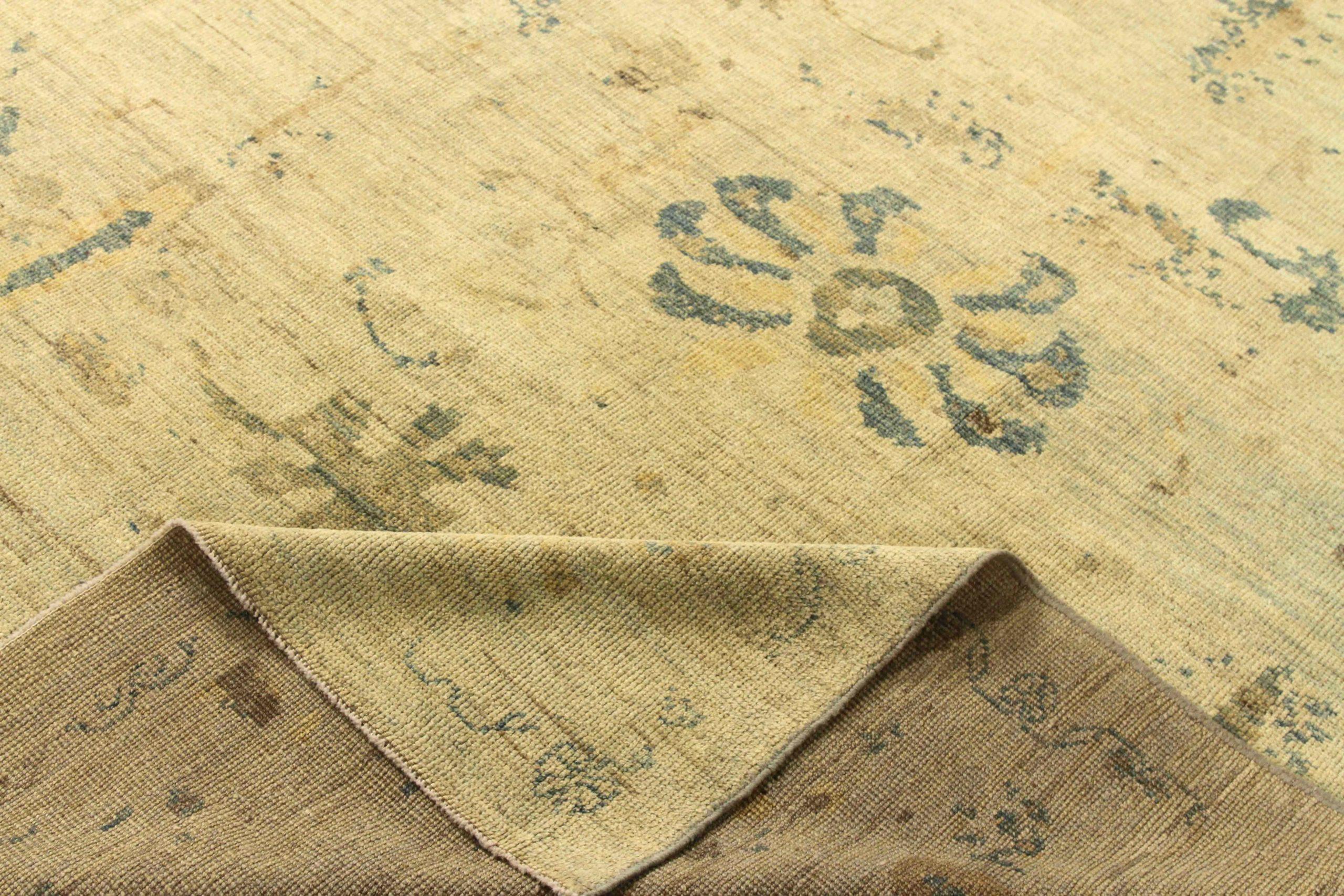Alfombras Persas Oushak Circa 1990 - 67042 en Excelente estado para la venta en Dallas, TX