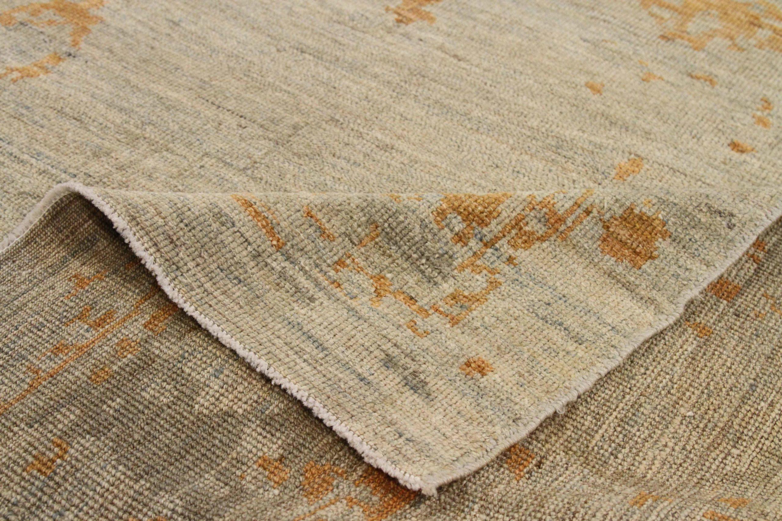 Alfombras Persas Oushak Circa 1990 - 67835 en Excelente estado para la venta en Dallas, TX