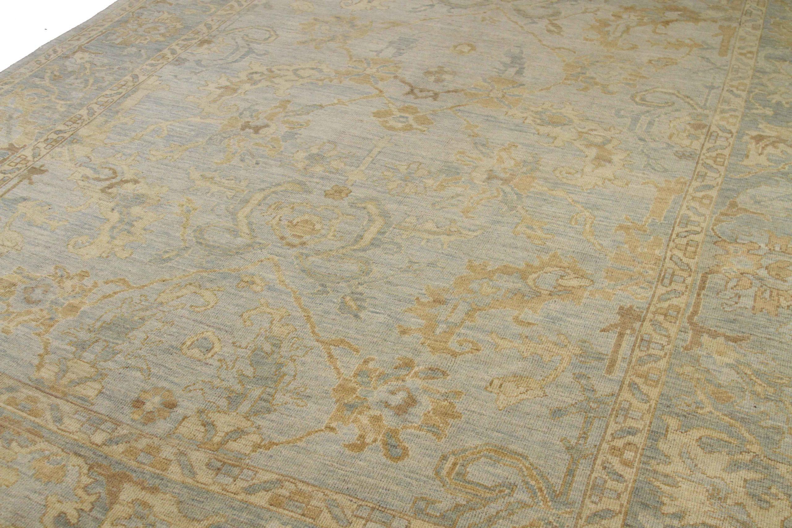 Alfombras Persas Oushak Circa 1990 - 67886 Asiático en venta