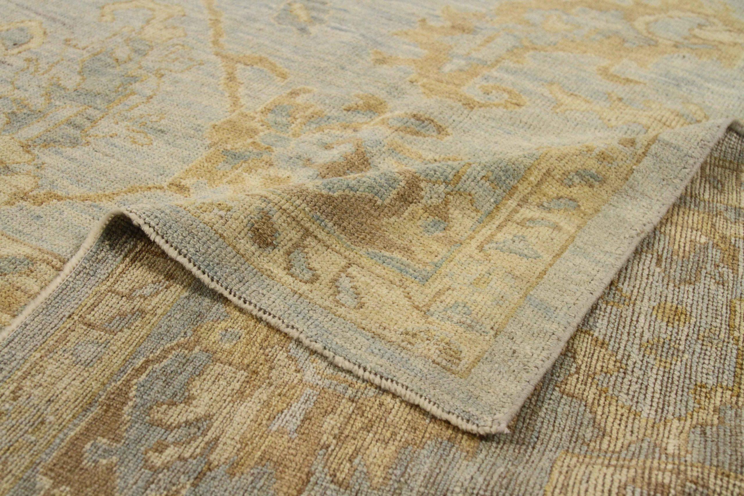 Alfombras Persas Oushak Circa 1990 - 67886 en Excelente estado para la venta en Dallas, TX
