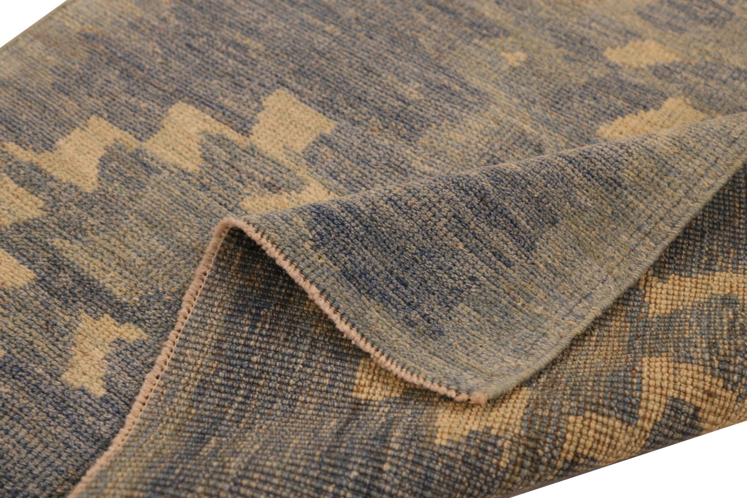 Asiatique Tapis persans Oushak vers 1990 - 68051 en vente