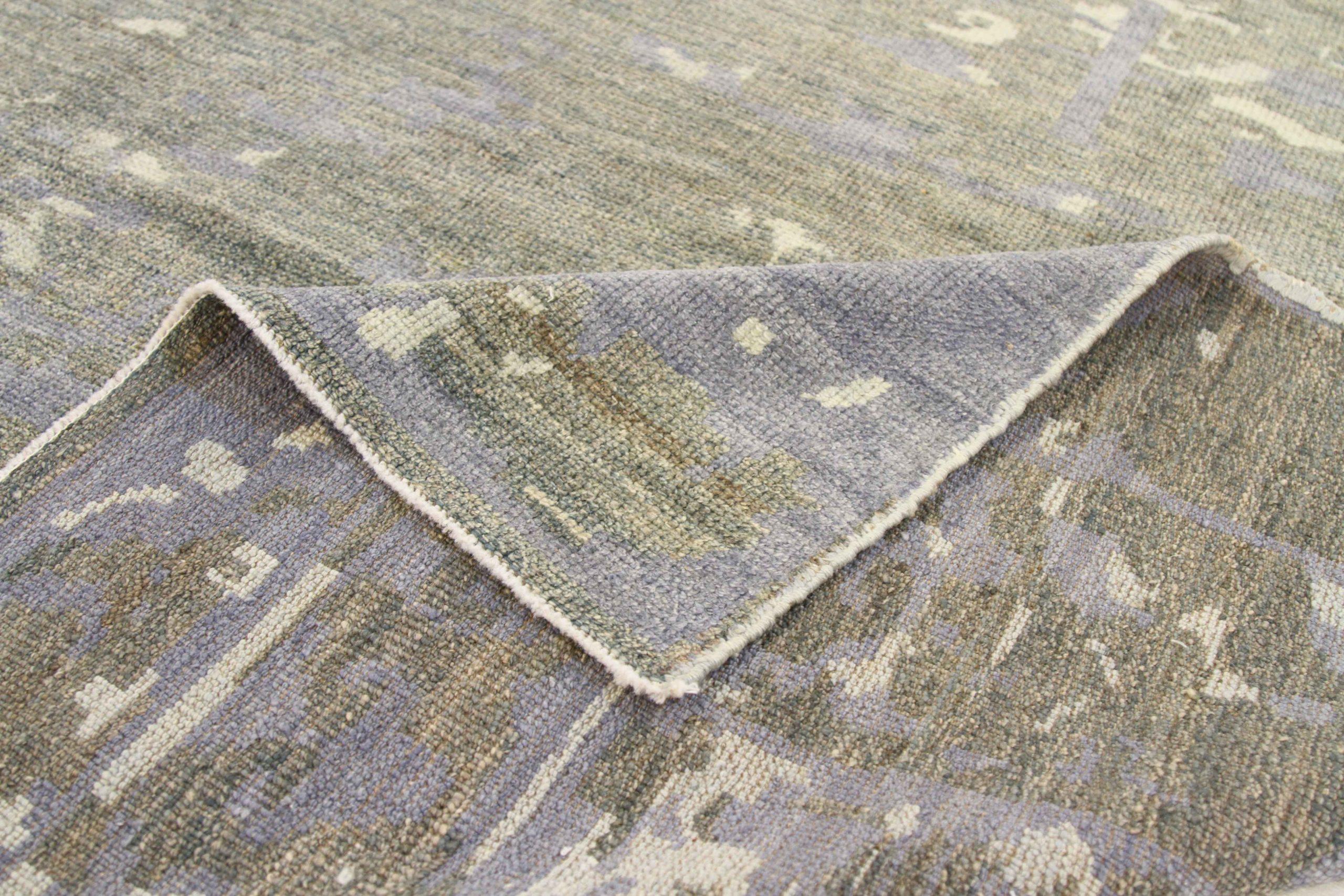 Alfombras Persas Oushak Circa 1990 - 68389 en Excelente estado para la venta en Dallas, TX