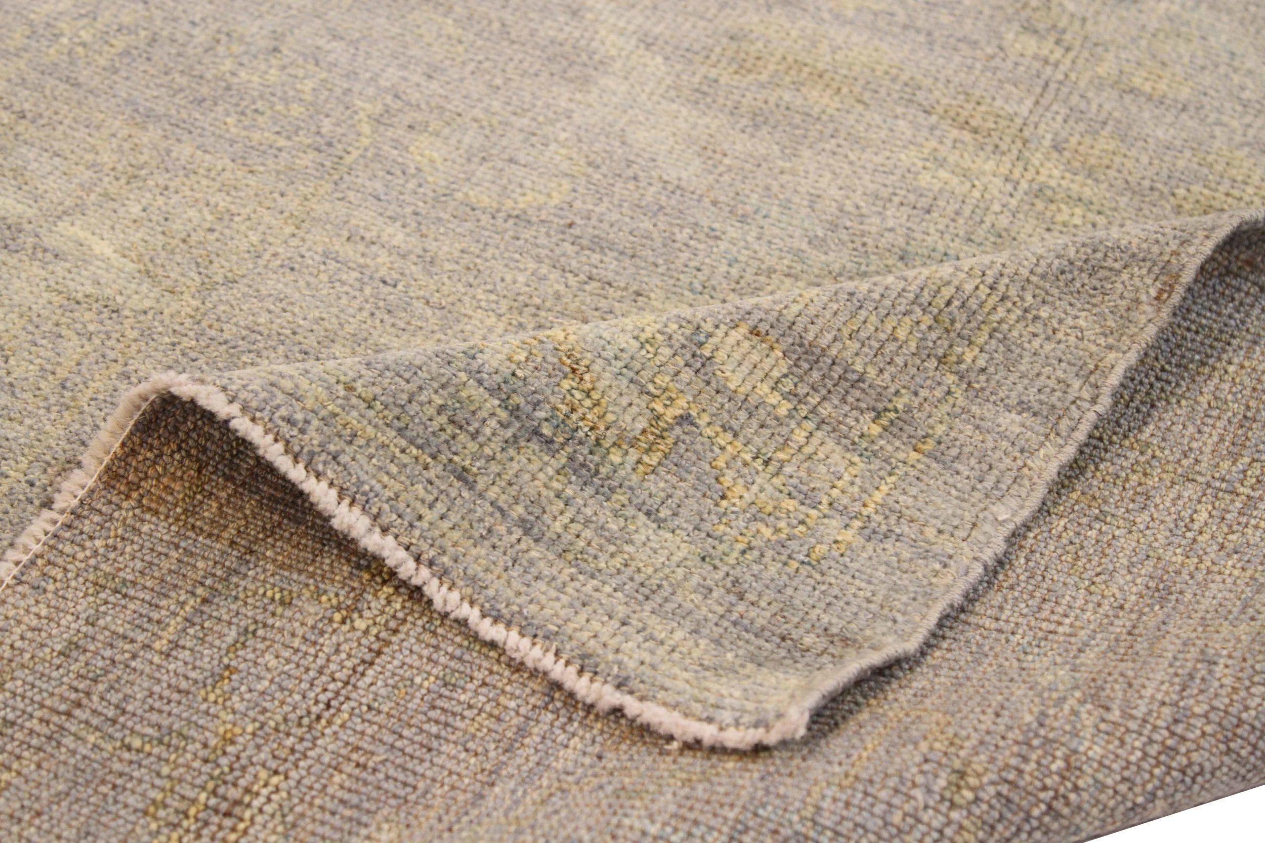 Asiatique Tapis persans Oushak vers 1990 - 68562 en vente