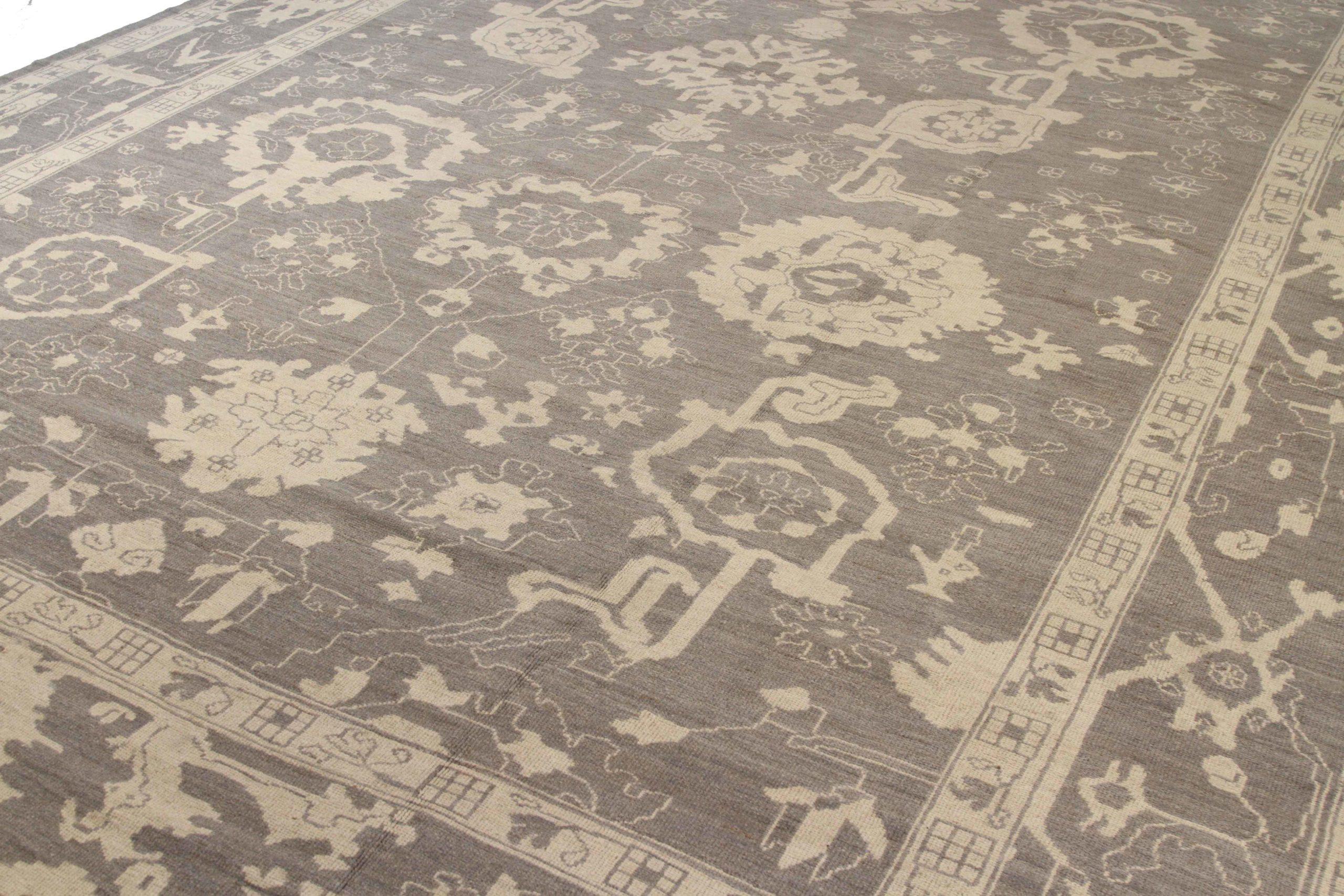 Alfombras Persas Oushak Circa 1990 - 68589 Asiático en venta