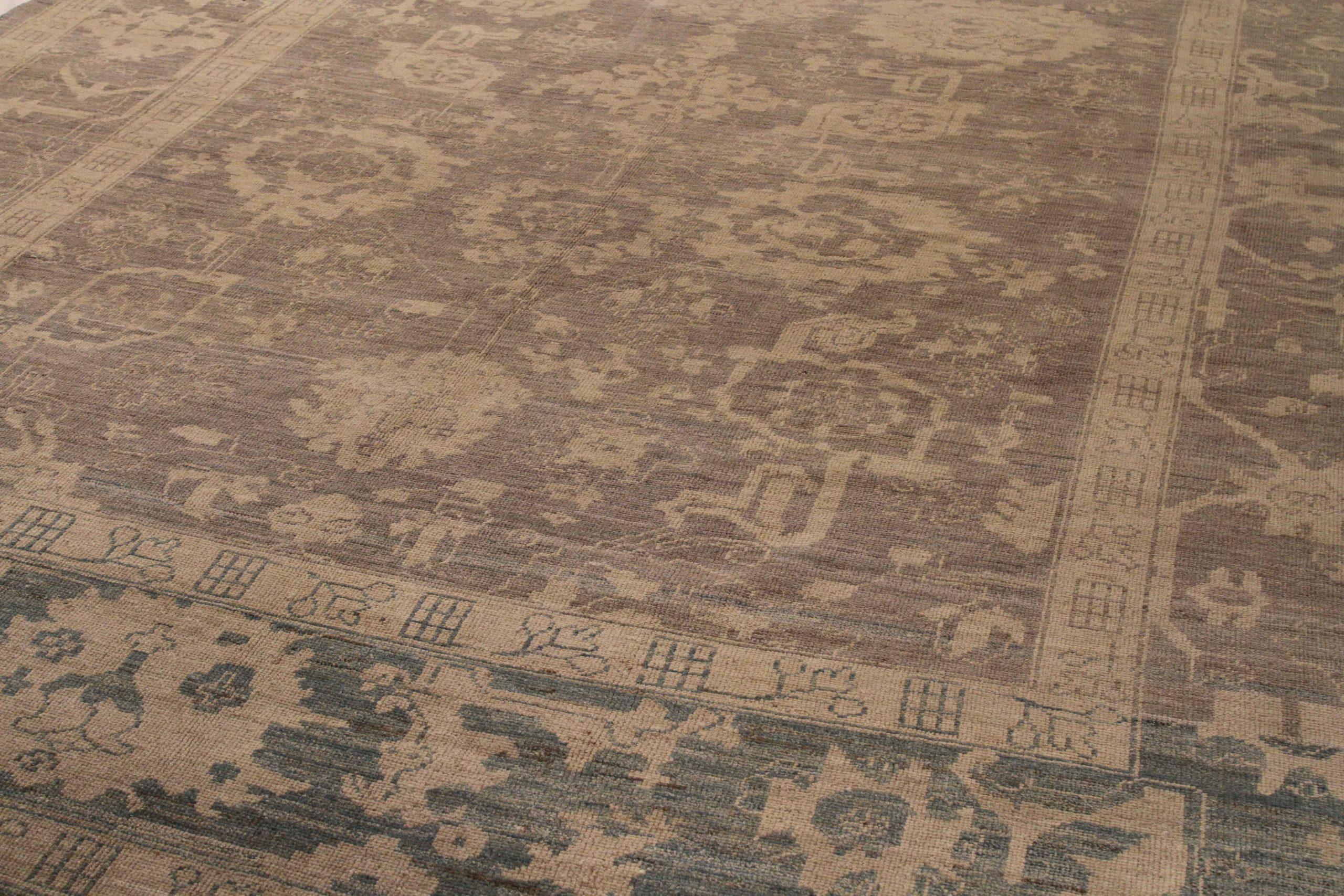 Alfombras Persas Oushak Circa 1990 - 68593 Asiático en venta