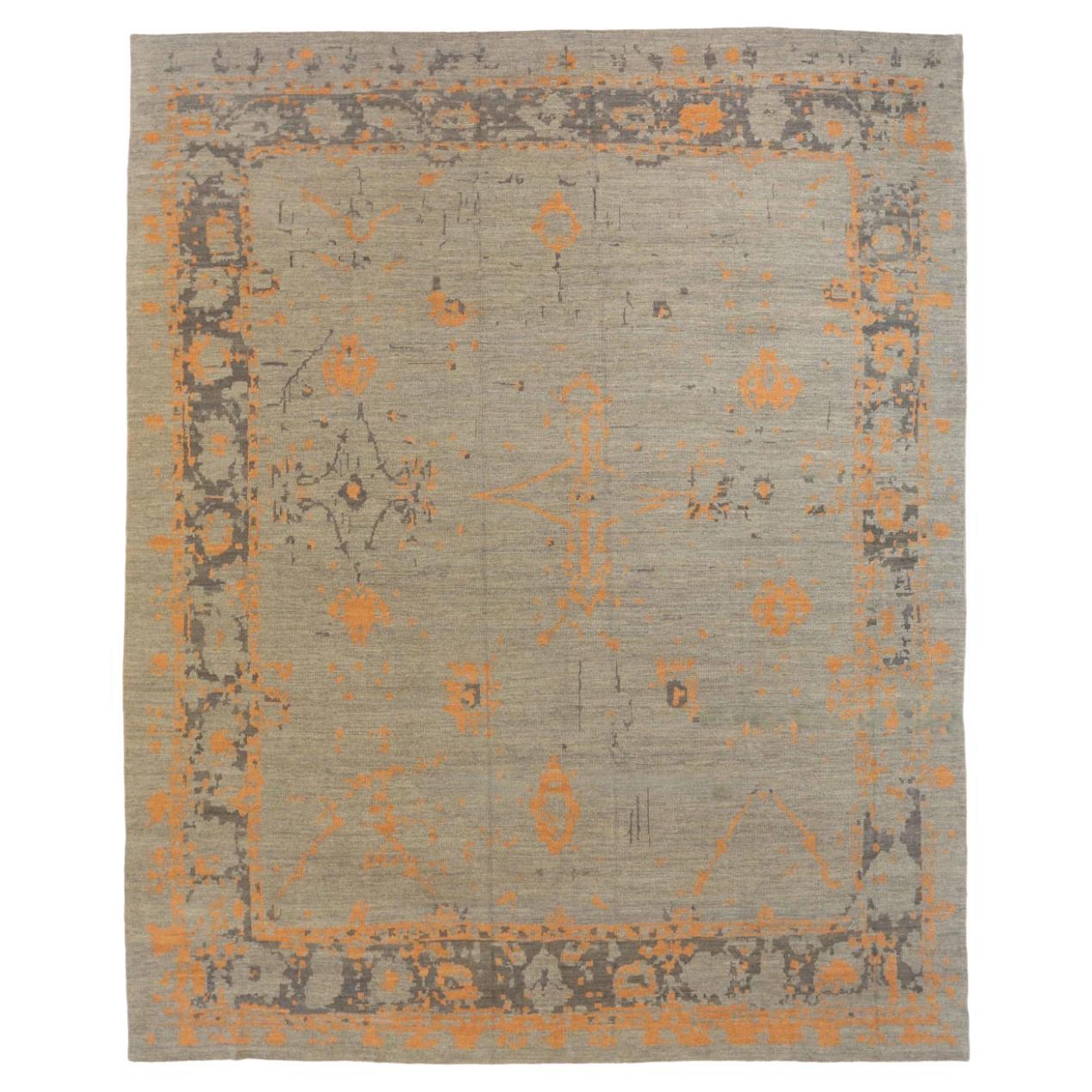 Tapis persans Oushak vers 1990 - 68610