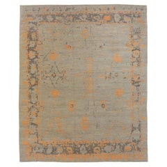 Persian Oushak Area Rugs Circa 1990 - 68610