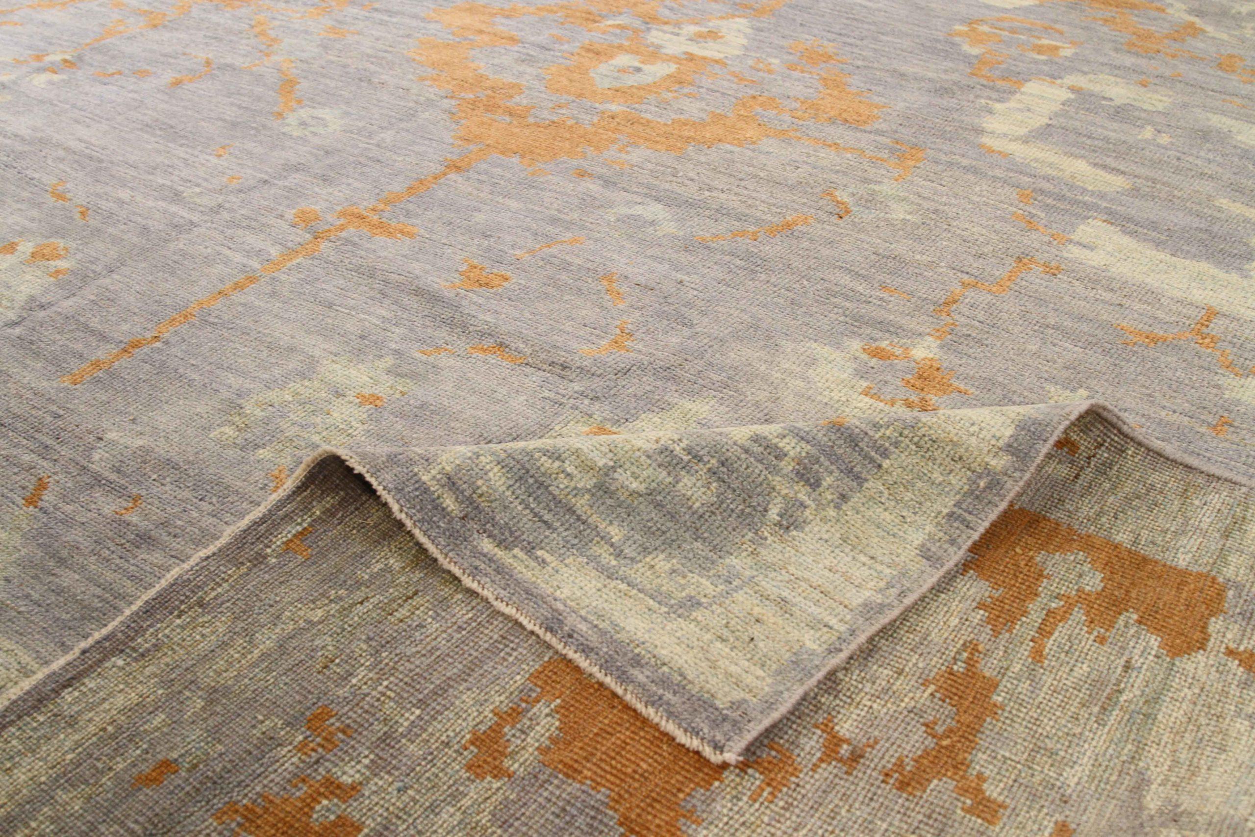 Alfombras Persas Oushak Circa 1990 - 68732 en Excelente estado para la venta en Dallas, TX