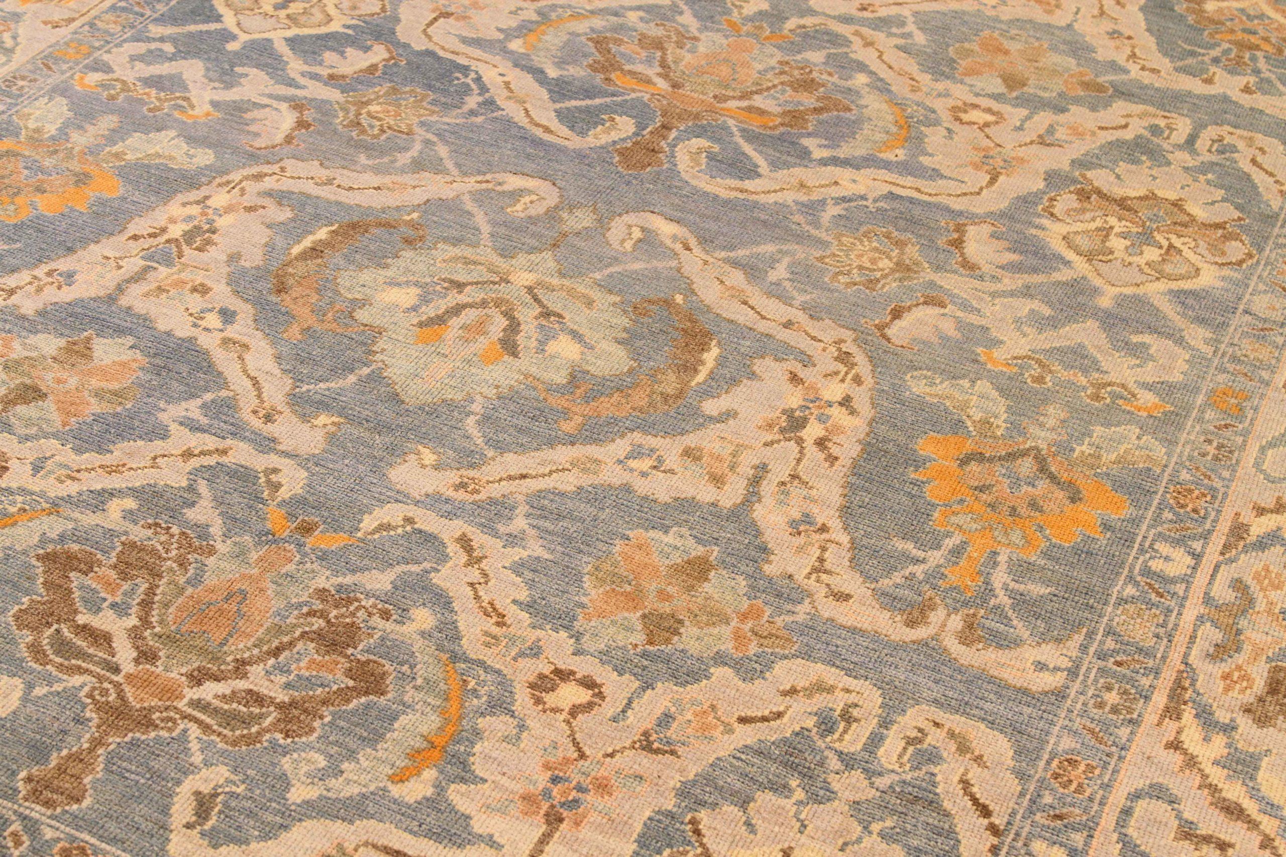 Alfombras Persas Oushak Circa 1990 - 68868 Asiático en venta
